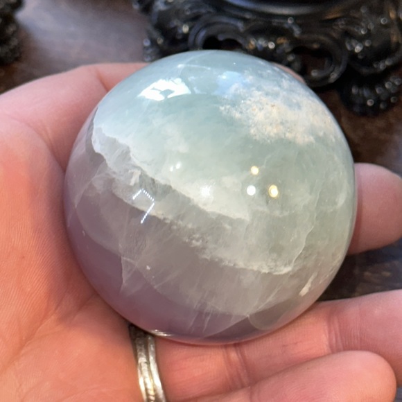 🎄SALE🎄Rainbow Fluorite Crystal Sphere! - Picture 10 of 11